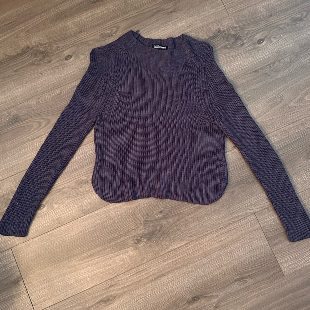 American Apparel Knitted Cropped Sweater